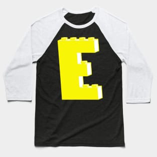 THE LETTER E Baseball T-Shirt